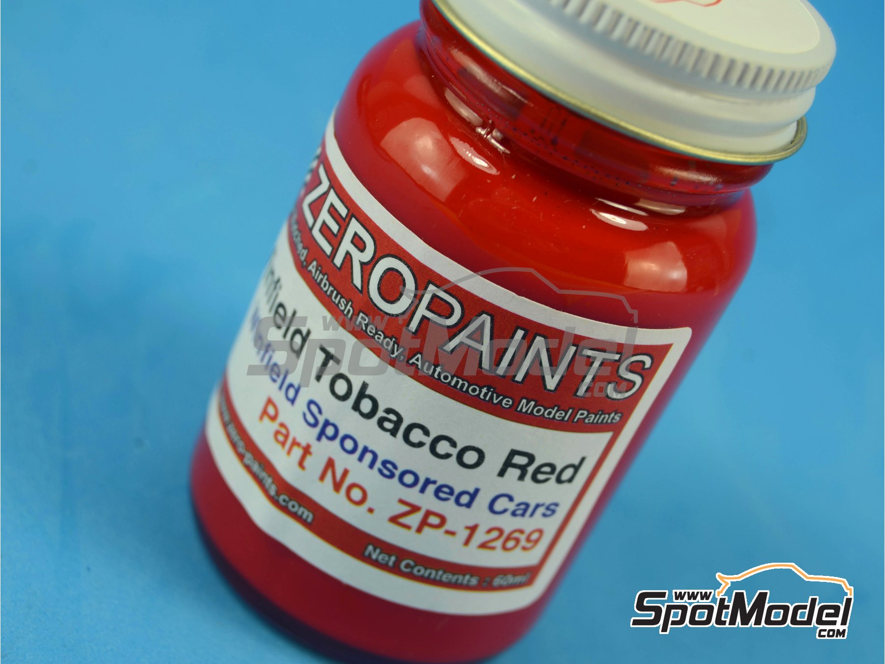 Zero Paints ZP1269 Paint for airbrush Winfield Tobacco Red 1 x 60ml for airbrush (ref. ZP1269